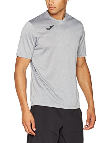 Joma Combi Camiseta Manga Corta, Hombre, Gris (Melange Claro), L