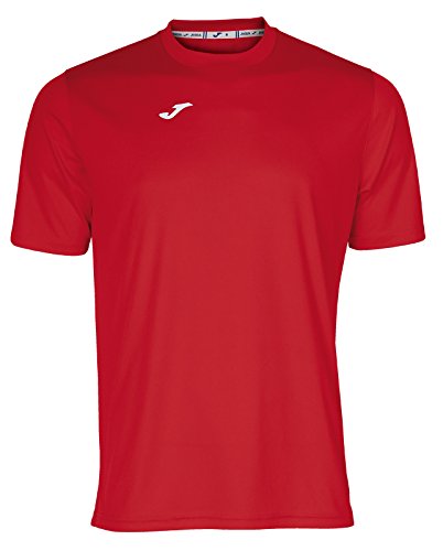 Joma Combi Camiseta Manga Corta, Hombre, Rojo, L