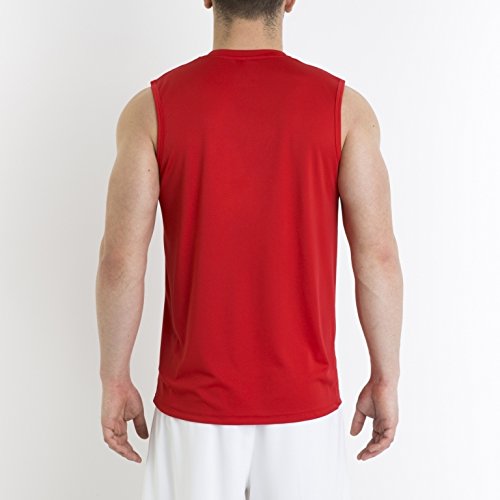 Joma Combi s/m, Camiseta Técnica sin Manga Unisex, Rojo, M