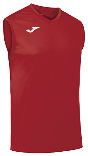 Joma Combi s/m, Camiseta Técnica sin Manga Unisex, Rojo, M