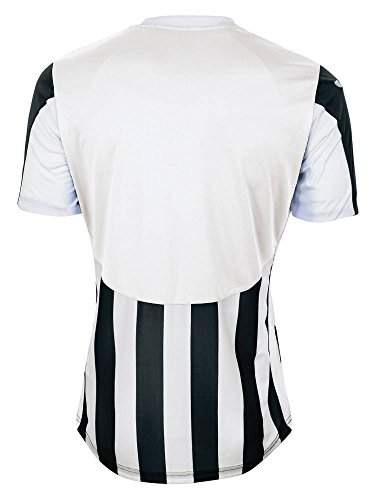 Joma Copa Camiseta de Equipación de Manga Corta, Hombre, Negro/Blanco, M