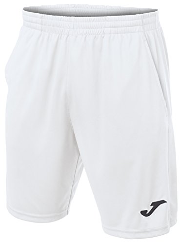 Joma Drive Bermuda Deporte, Hombre, Blanco, M