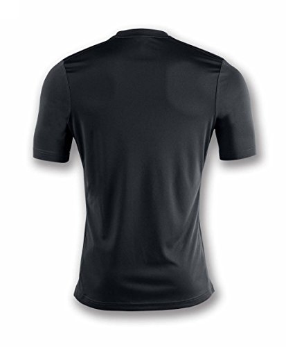 Joma Flag M/C Camiseta Equipamiento, Hombre, Negro/Blanco