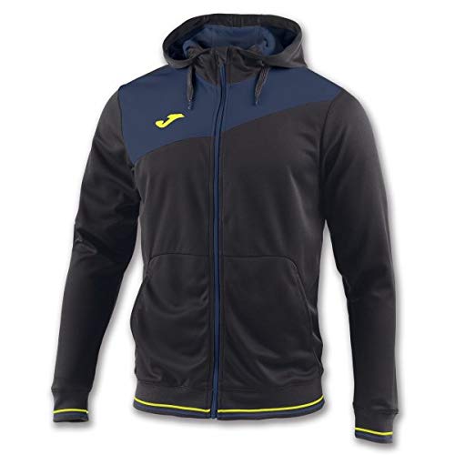 Joma Granada Sudadera, Hombre, Negro/Azul, 2XL