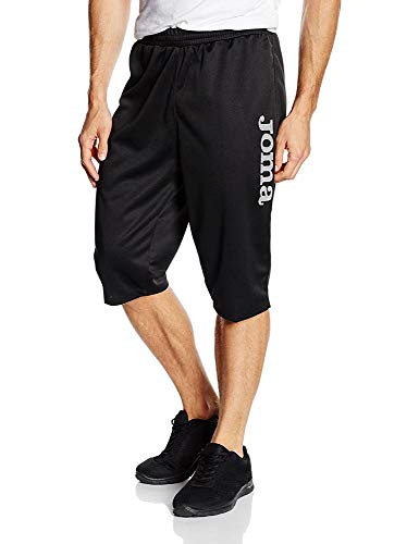 Joma Luxor Pantalones Cortos, Unisex Adulto, Negro, 3XL