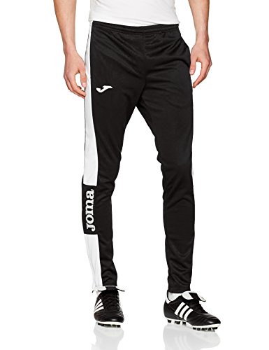 Joma Pantalon Championship IV Largo, Hombre, Negro (Black/White), M