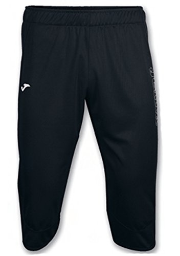 Joma Pantalon Pirata Vela Negro, Hombre, M