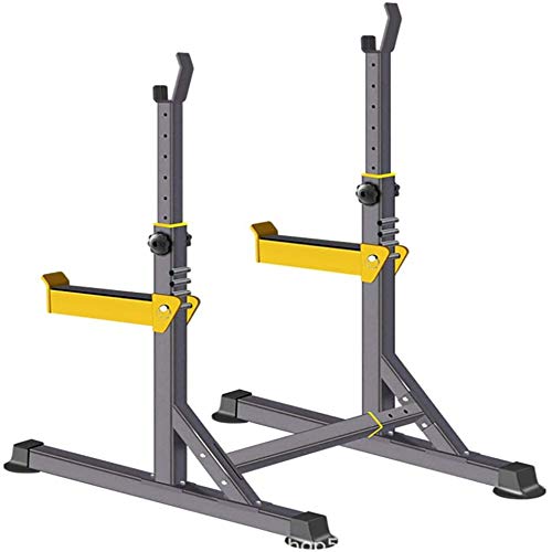 jooe Fitness Ajustable Rack En Cuclillas Barbell Rack Press De Banca Equipo De Entrenamiento Adecuado para Hacer Ejercicio En Casa