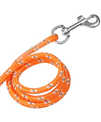 Joytale Correas Adiestramiento para Perros Correa de Perro,Cuerda Nylon Largo Mascota Perro Formación Correa de Entrenamiento,15m