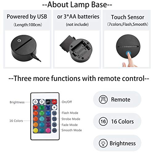 Juego de moda de iluminación 3D Parkour Boys Mejor regalo de cumpleaños Reloj despertador Ambiente básico Colorido USB LED Luz nocturna