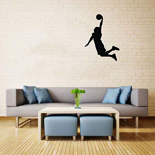 Jugador de Baloncesto Chicos Personalizado Nombre Mural Pegatina de Pared, vinilos decorativos pared dormitorio Stickers Pegatinas pared decorativas Decoracion pared