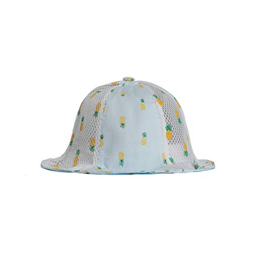 Julhold Fashion Leisure - Gorro de pescador de doble cara para niños Azul azul Talla única