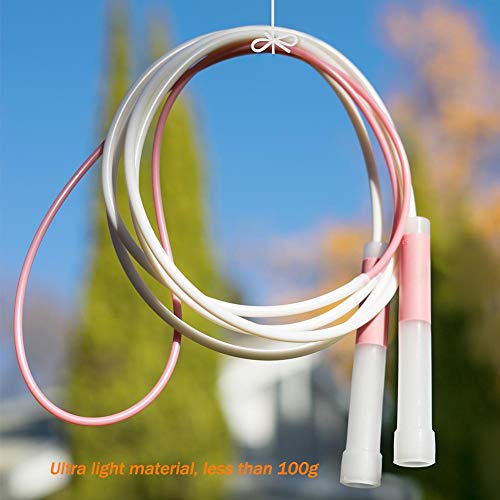 Jump Rope Cuerda para Saltar Ajustable para Entrenamiento, Adelgazamiento, Juego Escolar, Actividad al Aire Libre,Blue 1,S