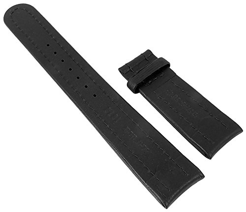 Junghans | para Banda Reloj de Pulsera Banda de Piel sin Cierre 20 mm Negro con Estructura para 030/2012