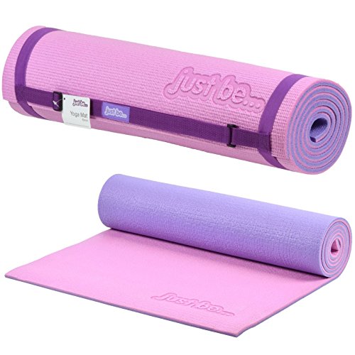 just be...® Esterilla Yoga – 180cm – Espuma de 10mm de Grosor - Rosa/Morada