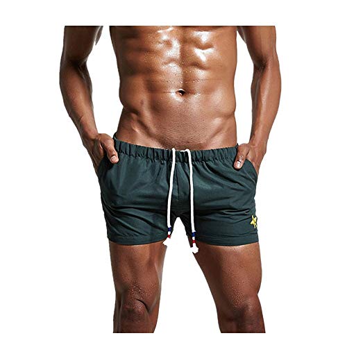 JUTOO 2019 Traje de baño Hombre Transpirable Trajes de baño Pantalones Bañadores Shorts Bikini Slim Wear Bikini