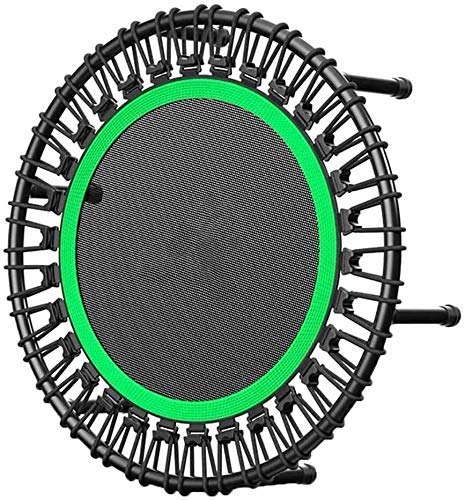 kaige Suge Plegable niños Mini trampolín, la Aptitud for el niño Rebounder, niños y Adultos, con el lechón diámetro 40 Pulgadas, Saltar Mat, Verde WKY