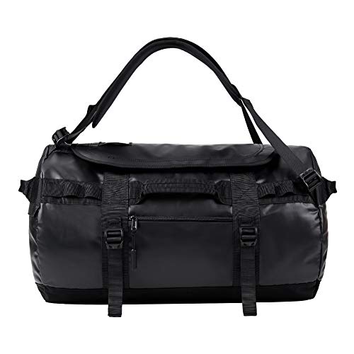 KALIDI Bolsa de Deporte, Resistente al Agua para Camping, Senderismo, Viajes, Gimnasio (Negro, 70L)