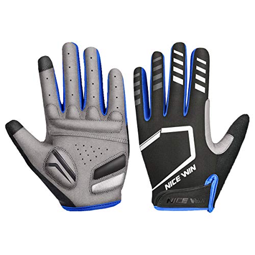 Kansoom Guantes de Ciclismo Motocicleta Bicicleta Montaña-Acolchados Bicicleta de Hombres Mujeres Antideslizante Pantalla