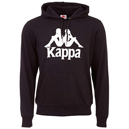 Kappa 705322-19-4006_l Sudadera, Negro, L Hombre