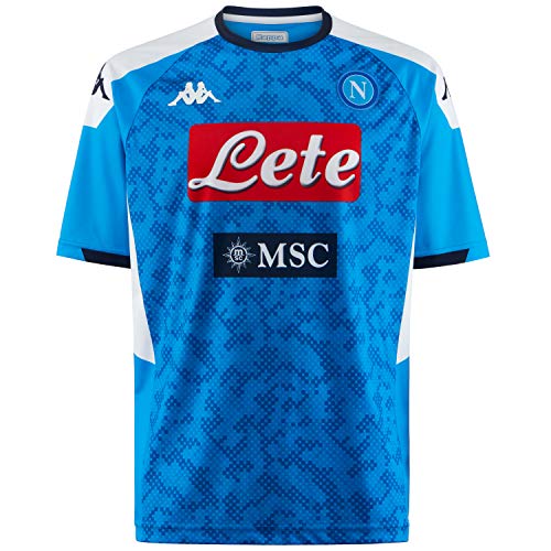 Kappa Maglia Replica Home 2019/2020 Camiseta De Juego, Hombre, Azul, L