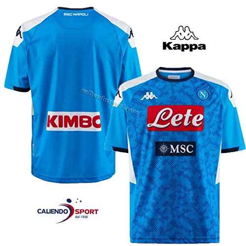 Kappa Maglia Replica Home 2019/2020 Camiseta De Juego, Hombre, Azul, L