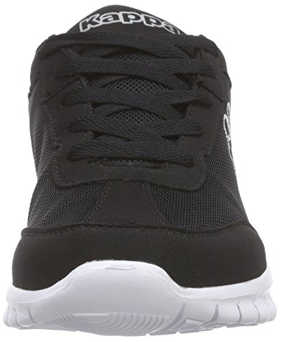 Kappa Rocket, Zapatillas Unisex Adulto, Negro Black White 1110, 41 EU