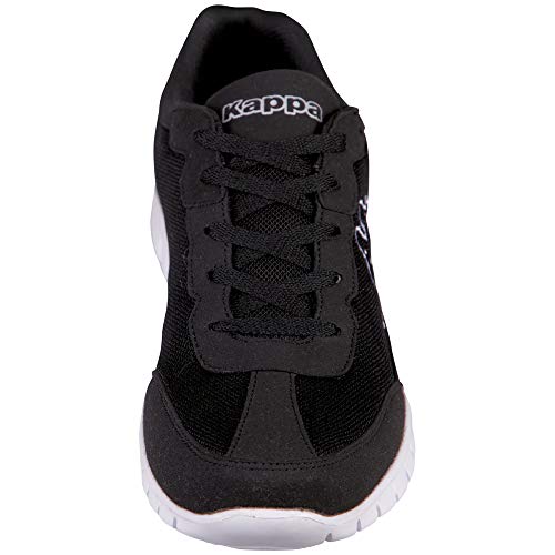 Kappa Rocket, Zapatillas Unisex Adulto, Negro Black White 1110, 41 EU