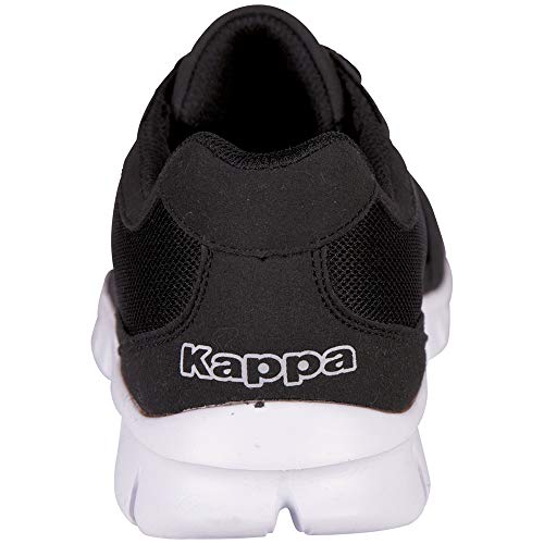 Kappa Rocket, Zapatillas Unisex Adulto, Negro (Black/White 1110), 42 EU