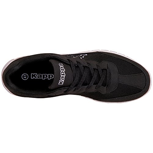 Kappa Rocket, Zapatillas Unisex Adulto, Negro (Black/White 1110), 42 EU