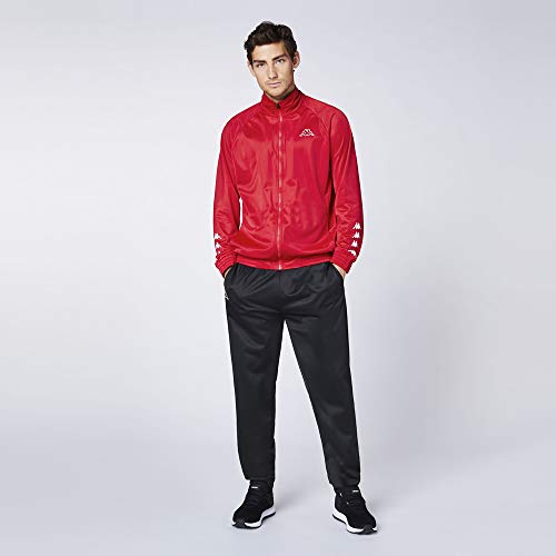 Kappa Till Tracksuit - Chándal de Fitness para Hombre, Color Rojo, Talla XL