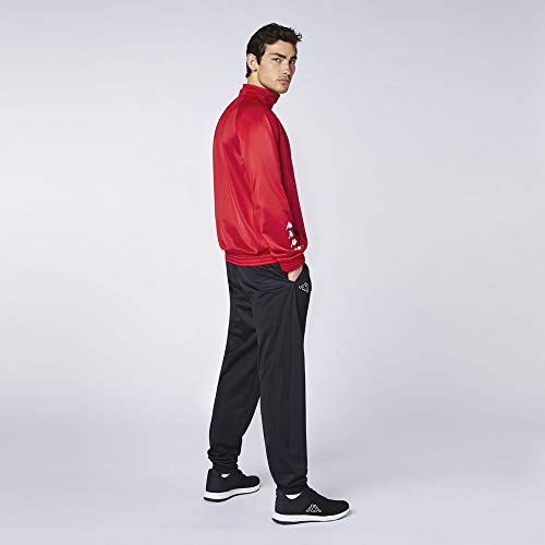 Kappa Till Tracksuit - Chándal de Fitness para Hombre, Color Rojo, Talla XL