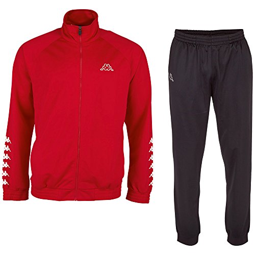 Kappa Till Tracksuit - Chándal de Fitness para Hombre, Color Rojo, Talla XL