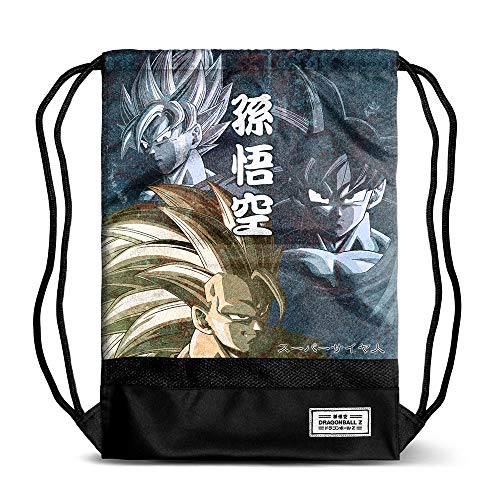 Karactermania Dragon Ball Goku-Storm Turnbeutel Bolsa de Cuerdas para el Gimnasio 48 Centimeters, Multicolor