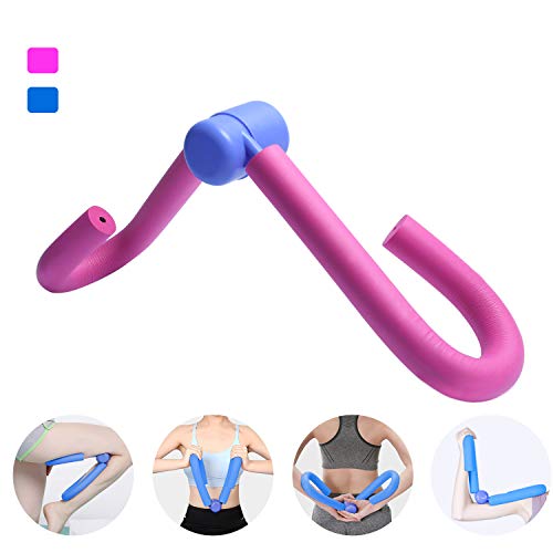 KATELUO Toner de Muslo,Tóner para de Muslo,multifunción Recortadora de piernas, para Gimnasio en casa, Equipo Deportivo para Muslos,Pierna/Brazo/Pecho Toner (Rosado)