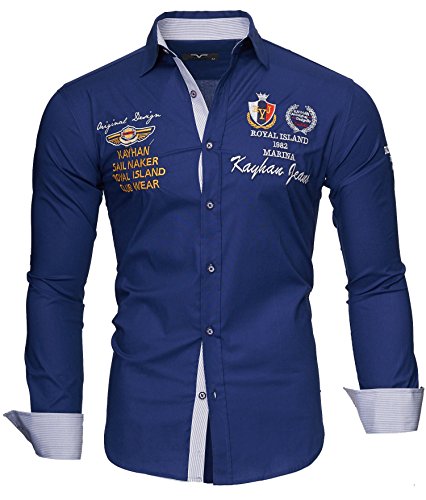 Kayhan Hombre Camisa Monaco Navy (M)