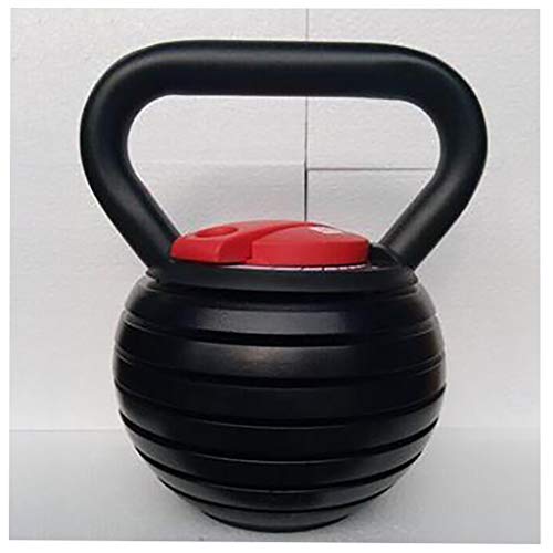 KDJJH Pesa Rusa Pesas Ajustable, Pesa Rusa con la manija Pesas Rusas Ejercicio Kettlebell para fisicoculturismo y Entrenamiento con Pesas,9kg