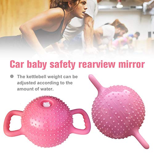 Kettlebell de yoga, ejercicio de hervidor de agua de pérdida de peso de PVC de kettlebell pequeño para mujer, mancuerna pequeña de brazo delgado en cuclillas ajustable