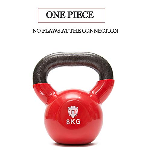 Kettlebell Oscilante Pesas Rusas de Hierro Fundido Ideal para Entrenamiento de Fuerza Mancuerna para Musculación 2KG 4KG 6KG