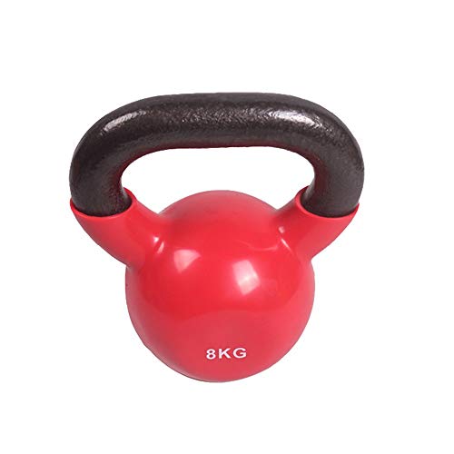 Kettlebell Oscilante Pesas Rusas de Hierro Fundido Ideal para Entrenamiento de Fuerza Mancuerna para Musculación 2KG 4KG 6KG