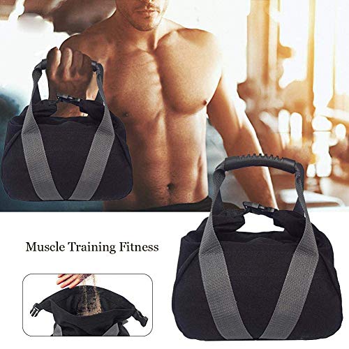 Kettlebell Sandbag Portátil Sand Kettlebell Entrenamiento De Fuerza Levantamiento De Pesas Mancuernas Fitness Material Suave para Entrenamiento En El Hogar