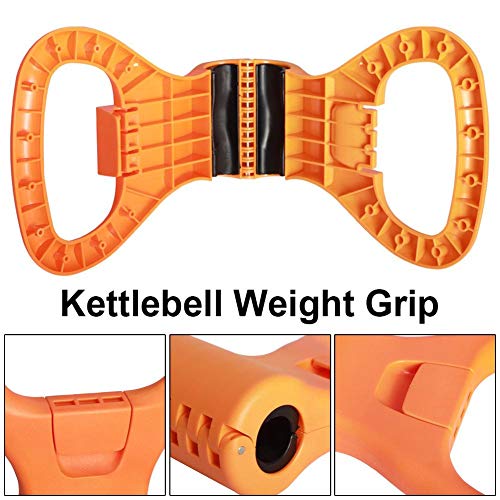 Kettlebell Weight Grip, Kettlebell Adjustable Weight Weight Workout Equipment Gear for Gym Bag, Levantamiento de Pesas, Culturismo, Abrazaderas para Mancuernas