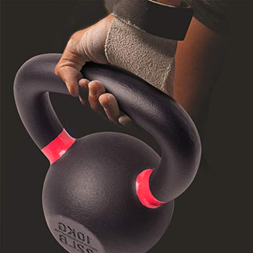 Kettlebells Recubiertos De Hierro Fundido - Peso Disponible: 9, 13,18, 22, 26, 31, 35, 40, 44,53,62, 70 Libras