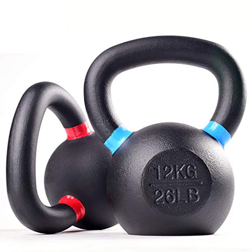 Kettlebells Recubiertos De Hierro Fundido - Peso Disponible: 9, 13,18, 22, 26, 31, 35, 40, 44,53,62, 70 Libras