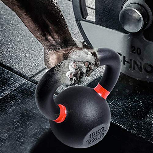 Kettlebells Recubiertos De Hierro Fundido - Peso Disponible: 9, 13,18, 22, 26, 31, 35, 40, 44,53,62, 70 Libras