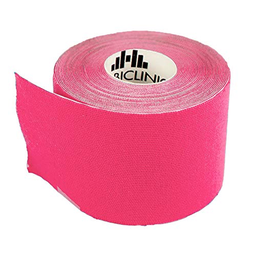 Kinesiotape, Venda neuromuscular, 5cm x 5m, Rosa, Mobitape, Mobiclinic