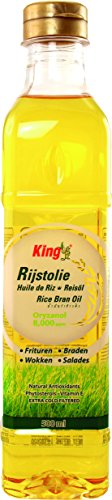 King - Aceite de arroz (6 unidades de 500 ml)