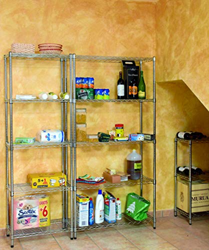 Kit Closet Estantería Stylo 10001, Metal, 180 X 90 X 35