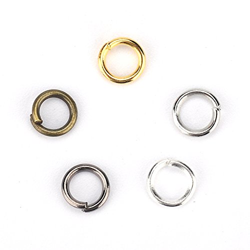 Kit para hacer joyas, collares y pulseras con cierre de mosquetón