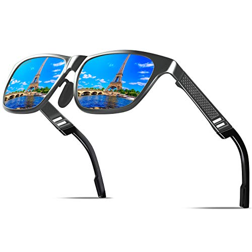 KITHDIA de magnesio y aluminio polarizadas de los hombres gafas de sol para la conducción deportiva viaje